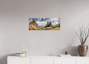 77.6 x 30 cm, ChromaLuxe HD Metal Print Test Blah Blah